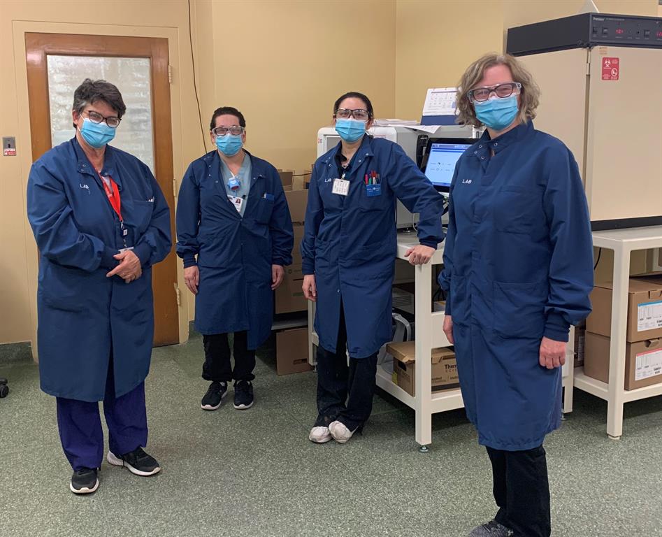 Team Members from Microbiology
